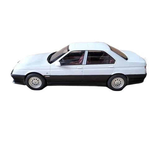1:18 Für Alfa Romeo 164 Q4 1994 Simulation Legierung Druckguss Auto Modell Hause Dekoration Druckguss Fahrzeuge Modell(White) von TQMEAD