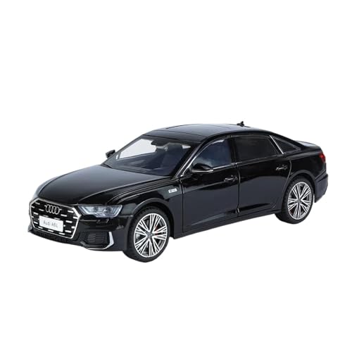 1:18 Für Audi A6 Simulation Legierung Automodell Sound Und Licht Pull Back Spielzeug Dekorative Souvenirs Druckguss Fahrzeuge Modell(White) von TQMEAD