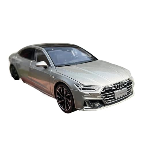 1:18 Für Audi A7L 2022 Simulation Statische Auto Modell Sammlung Display Dekoration Druckguss Fahrzeuge Modell(Gold) von TQMEAD