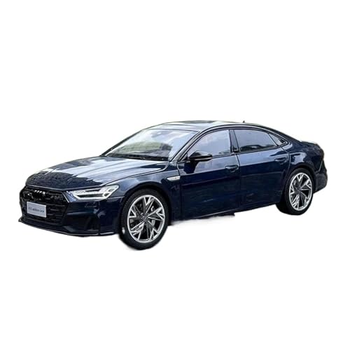 1:18 Für Audi A7L Limousine Legierung Auto Modell Simulation Sammlung Ornament Druckguss Fahrzeuge Modell(Blue) von TQMEAD