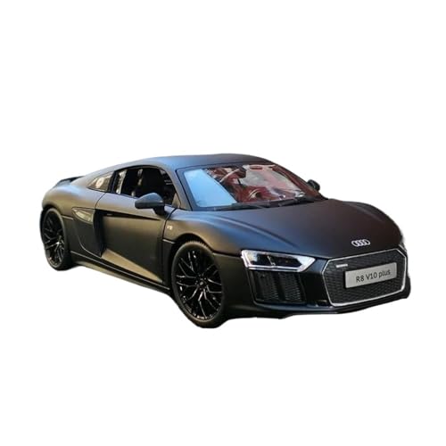 1:18 Für Audi R8 V10 Plus Legierung Sport Auto Modell Diecast Metall Spielzeug Fahrzeug Auto Sammlung Geschenk(Black) von TQMEAD