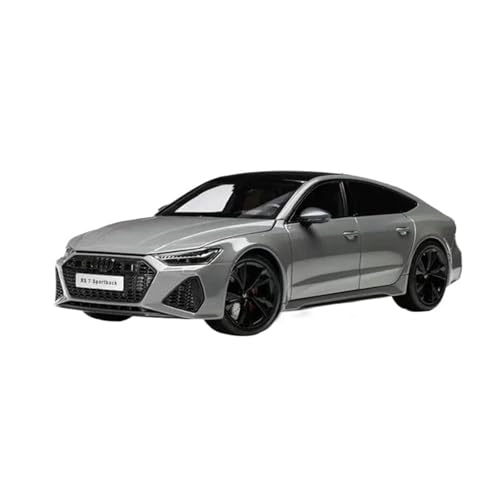 1:18 Für Audi RS7 C8 2021 Diecast Alloy Sportback Automodell Simulation Collection Artwork Druckguss Fahrzeuge Modell(Gray) von TQMEAD