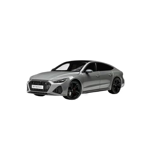 1:18 Für Audi RS7 C8 2021 Sportback Simulation Legierung Auto Modell Fans Sammlung Hause Dekoration Druckguss Fahrzeuge Modell(Gray) von TQMEAD