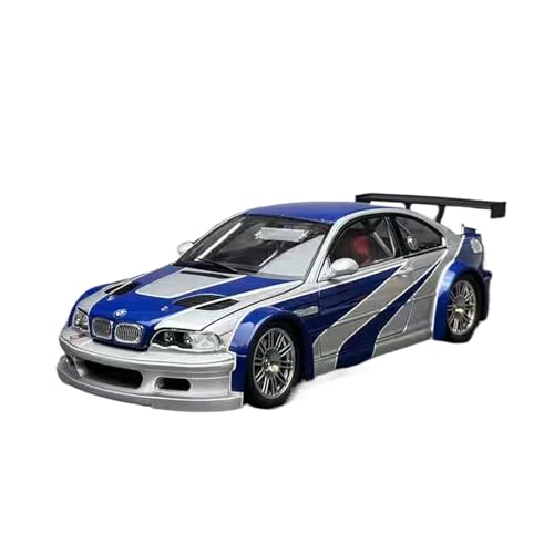 1:18 Für BMWM3 GTR E46 Vierte Generation Racing Sport CarModel Sammlung Ornamente Druckguss Fahrzeuge Modell von TQMEAD