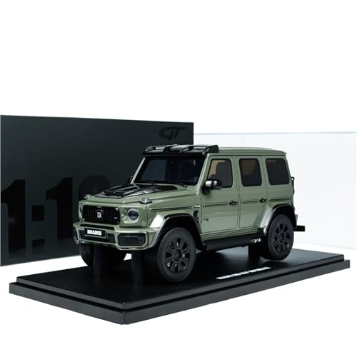 1:18 Für Babs 800 4X4 Stealth Grün Harz Auto Modell Ornament Fahrzeug Geschenk Mit Display Abdeckung Druckguss Fahrzeuge Modell von TQMEAD
