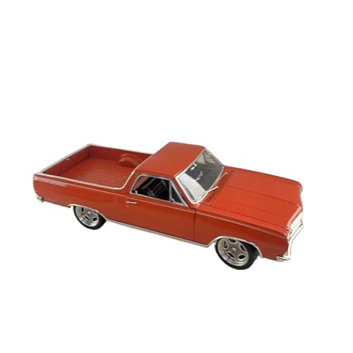 1:18 Für Chevrolet EL Camino SS Pickup Truck Legierung Automodelle Sammlung Souvenir Dekoration Druckguss Fahrzeuge Modell(Red) von TQMEAD