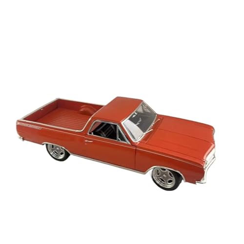 1:18 Für Chevrolet Ei Camino Ss Pickup Truck Legierung Automodell Statische Ornament-Souvenirsammlung Druckguss Fahrzeuge Modell(Red) von TQMEAD