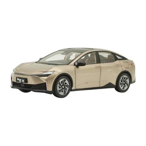 1:18 Für FAW Toyota Bz3 E-tnga 2023 Legierung Auto Modell Simulation Sammlung Ornament Druckguss Fahrzeuge Modell von TQMEAD