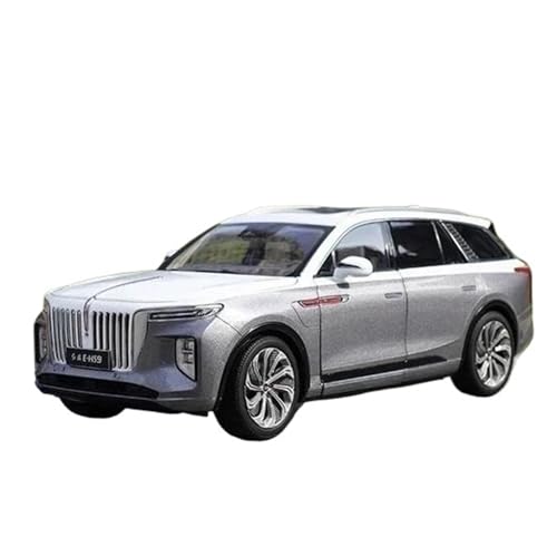 1:18 Für HONGQI E-HS9 Legierung Auto Modell Simulation Desktop Dekoration Sammlung Display Druckguss Fahrzeuge Modell(White Gray) von TQMEAD