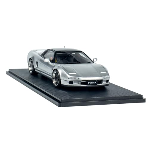 1:18 Für Honda NSX NA1 Silber IG3484 Harz Automodell Ornament Fahrzeug Spielzeug Geschenk Druckguss Fahrzeuge Modell von TQMEAD