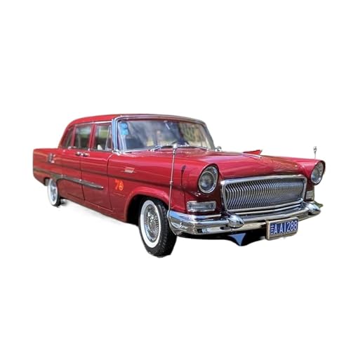 1:18 Für Hongqi CA72 Metall Simulation Auto Modell Multifunktionale Dekorative Souvenirs Druckguss Fahrzeuge Modell(Red) von TQMEAD