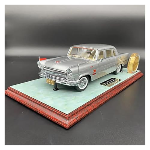1:18 Für Hongqi CA72 Metall Simulation Auto Modell Multifunktionale Dekorative Souvenirs Druckguss Fahrzeuge Modell(Silver) von TQMEAD