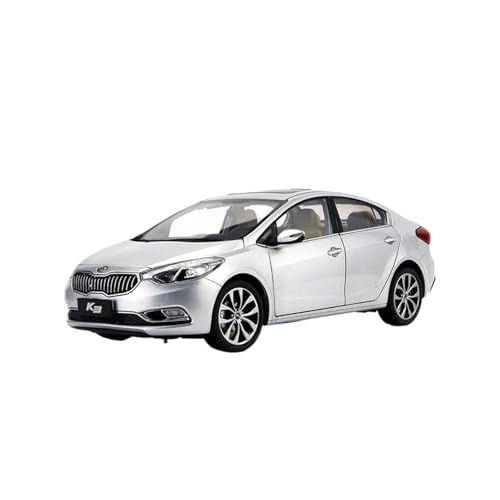 1:18 Für KIA K3 Optima Legierung Automodell Statische Ornament-Souvenir-Kollektion Druckguss Fahrzeuge Modell(Silver) von TQMEAD