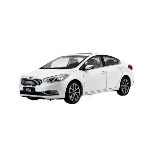 1:18 Für KIA K3 Optima Legierung Automodell Statische Ornament-Souvenir-Kollektion Druckguss Fahrzeuge Modell(White) von TQMEAD