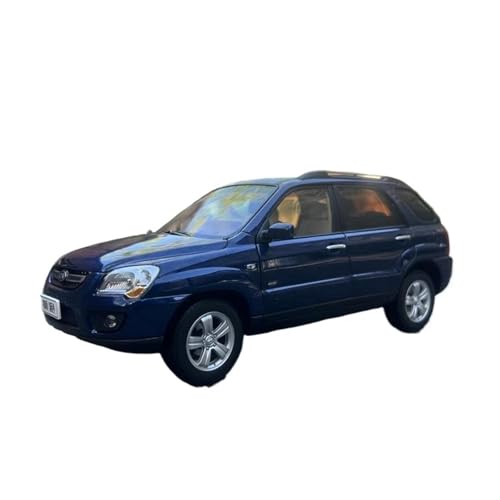 1:18 Für KIA Sportage 2009 Legierungsautomodell Kunstwerk Souvenir Für Sammeln Und Ausstellen Druckguss Fahrzeuge Modell(Blue) von TQMEAD