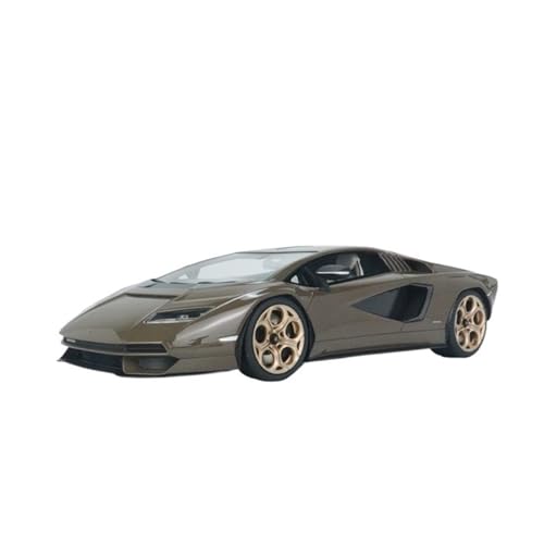 1:18 Für Lamborghini LPI 800-4 Braun Sportwagen Harz Auto Modell Spielzeug Kit Urlaub Geschenk Sammlung Druckguss Fahrzeuge Modell von TQMEAD