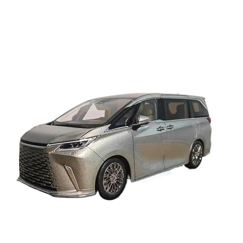 1:18 Für Lexus LM500h MPV Simulation Legierung Auto Modell Sammlung Ornament Dekoration Druckguss Fahrzeuge Modell(Silver) von TQMEAD
