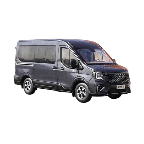 1:18 Für Maßstab Ford Transit Fahrzeug Legierung Diecast Autos Modell Souvenir Statische Display(Gray) von TQMEAD