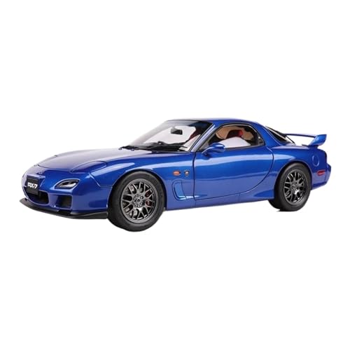 1:18 Für Mazda RX7 Druckguss-Legierung Automodell Mit Motor Blau Sammlerdisplay 1:18 Für Mazda RX7 Druckguss-Legierung Automodell Mit Motor Blau Sammlerdisplay von TQMEAD
