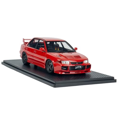 1:18 Für Mitsubishi Evolution III GSR CE9A Rot IG3616 Harz Automodell Ornament Fahrzeug Spielzeug Geschenk Druckguss Fahrzeuge Modell von TQMEAD