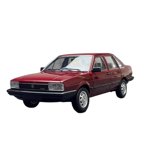 1:18 Für Passat B2 1983 Santana Legierung Druckguss Auto Modell Sammlung Ausstellen(Red) von TQMEAD