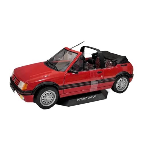 1:18 Für Peugeot 205 GTI Simulation Legierung Auto Modell Sammeln Souvenir Display Druckguss Fahrzeuge Modell von TQMEAD