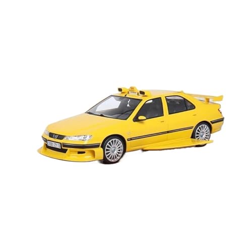 1:18 Für Peugeot 406 Taxi Simulation Legierung Auto Modell Erwachsene Fans Sammlung Souvenir Druckguss Fahrzeuge Modell von TQMEAD