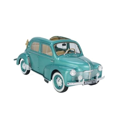 1:18 Für Renault 4CV Vert Ardennes1951 Doppel Öffnung Legierung Auto Modell Spielzeug Auto Geschenk Sammlung Druckguss Fahrzeuge Modell von TQMEAD