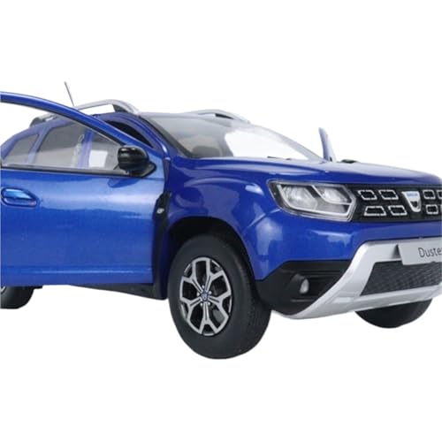 1:18 Für Renault Dacia-Duster Ph.2-Blau Legierung Doppel Tür Auto Modell Spielzeug Auto Geschenk Druckguss Fahrzeuge Modell von TQMEAD