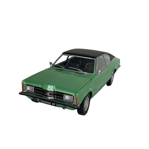 1:18 Für Taunus Gt Grün Körper Schwarz Top Legierung Auto Modell Statische Ornament Souvenir Sammlung Druckguss Fahrzeuge Modell von TQMEAD