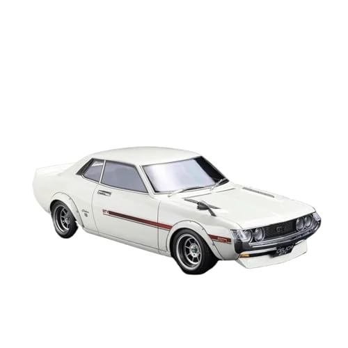 1:18 Für Toyota Celica 1600GTV Weiß Simulation Harz Auto Modell Statische Ornament Souvenir Druckguss Fahrzeuge Modell(White) von TQMEAD