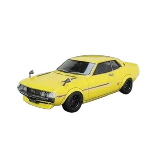 1:18 Für Toyota Celica 1600GTV Weiß Simulation Harz Auto Modell Statische Ornament Souvenir Druckguss Fahrzeuge Modell(Yellow) von TQMEAD