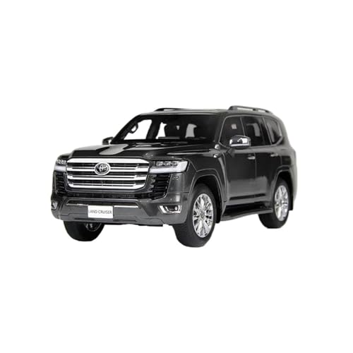 1:18 Für Toyota Land Cruiser LC300 ZX SUV Diecast Alloy Car Model Simulation Collection Artwork Druckguss Fahrzeuge Modell(Black) von TQMEAD