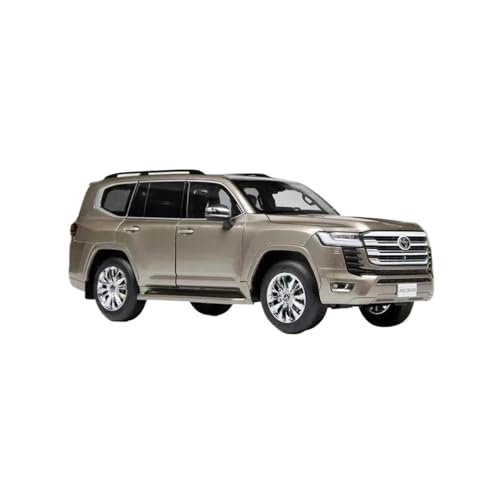 1:18 Für Toyota Land Cruiser LC300 ZX SUV Diecast Alloy Car Model Simulation Collection Artwork Druckguss Fahrzeuge Modell(Gold) von TQMEAD
