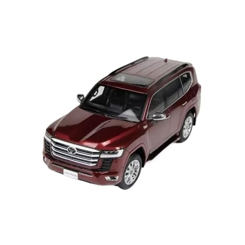 1:18 Für Toyota Land Cruiser LC300 ZX SUV Diecast Alloy Car Model Simulation Collection Artwork Druckguss Fahrzeuge Modell(Red) von TQMEAD