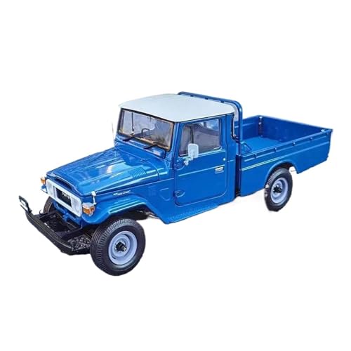 1:18 Für Toyota Land Cruiser LC40 Off-Road Simulation Legierung Auto Modell Sammlung Display Druckguss Fahrzeuge Modell(Blue) von TQMEAD
