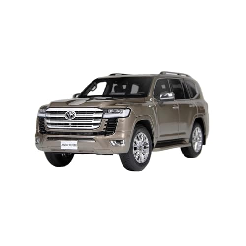 1:18 Für Toyota Land Cruiser Lc300 Zx Statische Simulierte Legierung Auto Modell Sammlung Ornamente Souvenir Druckguss Fahrzeuge Modell(Brown) von TQMEAD