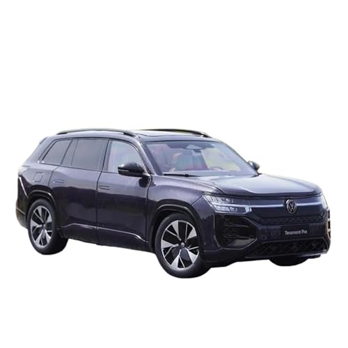 1:18 Für VW Teramont Pro SUV Simulation Legierung Auto Modell Sammlung Ornament Dekoration Druckguss Fahrzeuge Modell(Purple) von TQMEAD