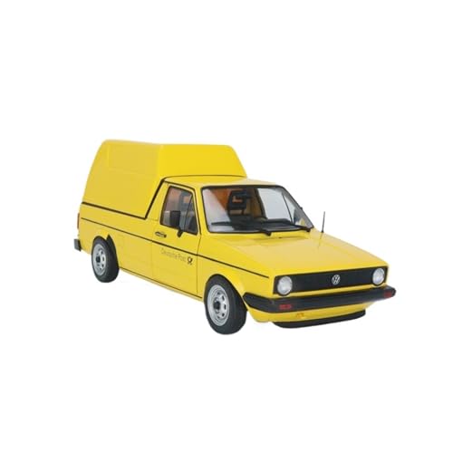 1:18 Für Volkswagen 1982 Caddy Mk.1 Deutsche Legierung Voll Offen Auto Modell Spielzeug Auto Geschenk Sammlung Druckguss Fahrzeuge Modell von TQMEAD