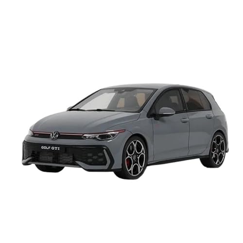 1:18 Für Volkswagen GTI Golf VIII Limited Edition Simulation Harz Auto Modell Sammlung Display Druckguss Fahrzeuge Modell von TQMEAD