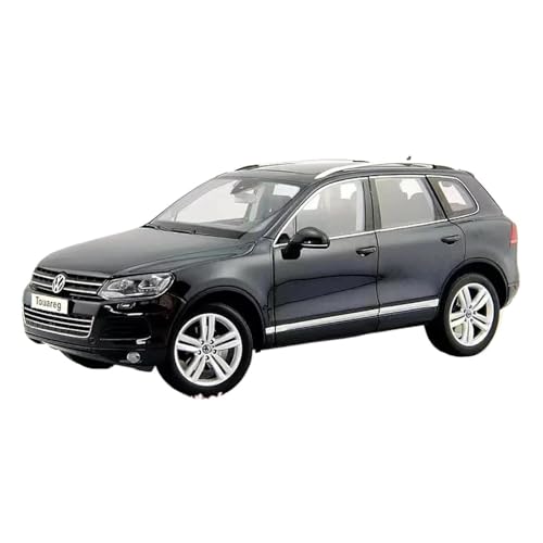 1:18 Für Volkswagen Touareg 2010 SUV Simulation Legierung Druckguss Auto Modell Home Dekoration Druckguss Fahrzeuge Modell(Dark Gray) von TQMEAD