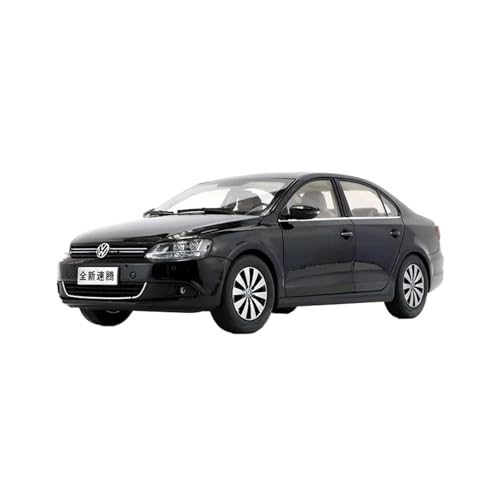 1:18 Für Volkswagen VW SAGITAR 2012 Simulation Statische Auto Modell Sammlung Display Dekoration Druckguss Fahrzeuge Modell(Black) von TQMEAD