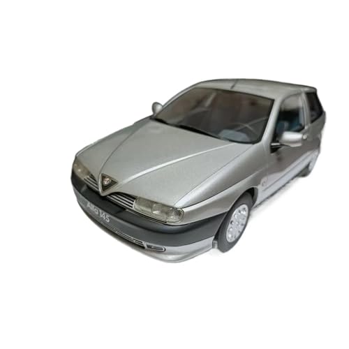 1:18 für Alfa Romeo 145 1,6 Ie 1995 Coupe Druckguss Legierung Auto Modell Sammlung Dekoration(Gray) von TQMEAD