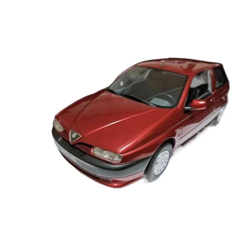 1:18 für Alfa Romeo 145 1,6 Ie 1995 Coupe Druckguss Legierung Auto Modell Sammlung Dekoration(Red) von TQMEAD