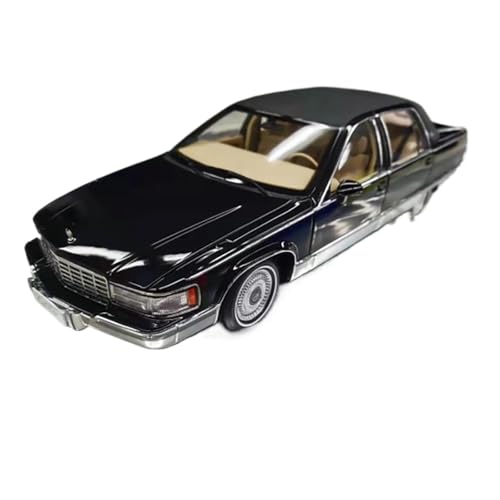 1:18 für Cadi Fleetwood Druckguss Legierung Auto Modell Sammlung Souvenir Ornamente Display(Black 2) von TQMEAD