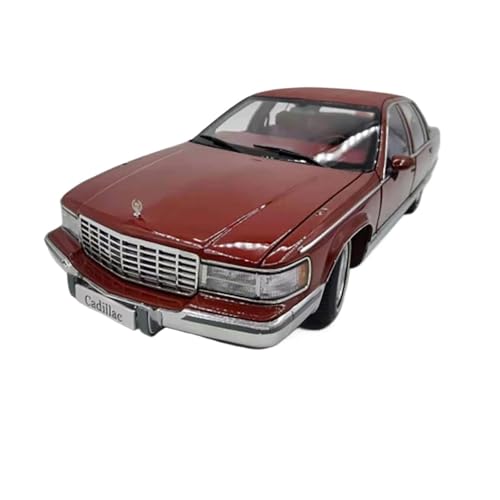 1:18 für Cadi Fleetwood Druckguss Legierung Auto Modell Sammlung Souvenir Ornamente Display(Red) von TQMEAD