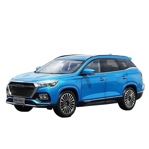 1:18 für Chery JieTo X95 Druckgusslegierung Geländewagenmodell Hobbysammlung Urlaubssouvenir(Blue) von TQMEAD
