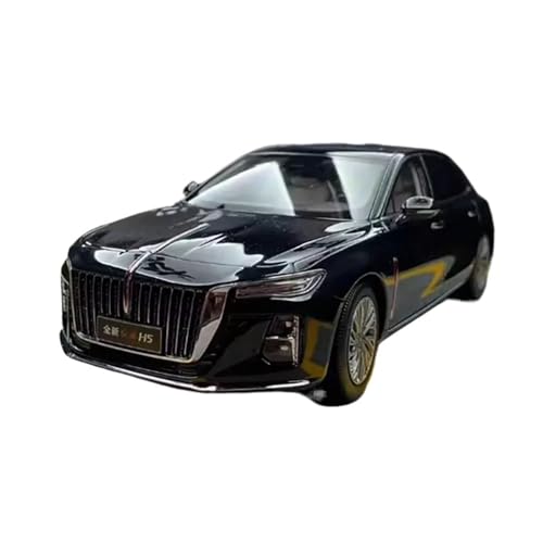 1:18 für Hongqi H5 2023 Druckgusslegierung Statisches Automodell Display Sammlerstücke(Black) von TQMEAD