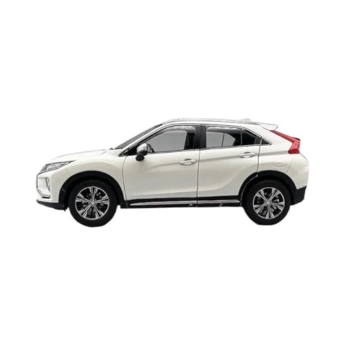 1:18 für Mitsubishi Eclipse Cross SUV Diecast Legierung Volle Tür Modell Auto Sammlung Display(White) von TQMEAD
