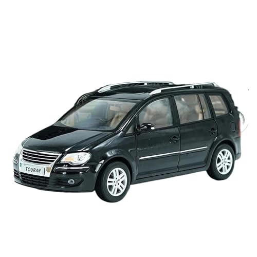 1:18 für Touran 2009 Legierung Auto Modell Souvenir Für Sammlung Fans Ornament Display(Black) von TQMEAD